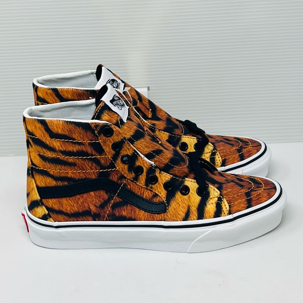 VANS**Sk8-Hi Tapered Tiger Print Shoes**US 3.5,4.5,5.5,6.5 $90 NIB - Picture 1 of 15